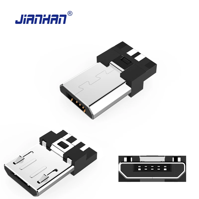 

Micro USB Connector 5 Pin Male USB Connector DIY Adapter Connector