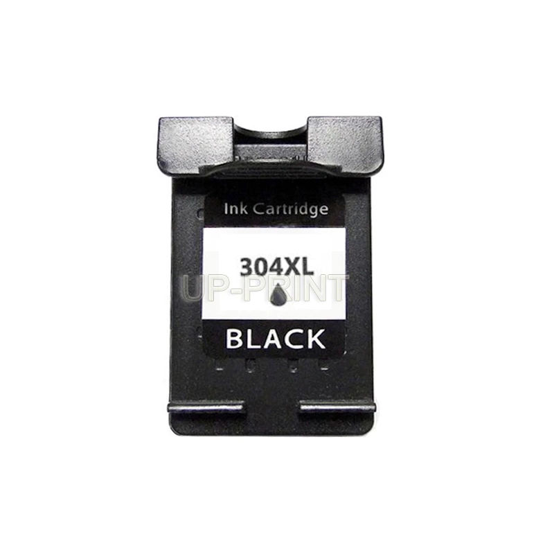 

UP 2pcs Compatible for HP304 BLACK ink cartridge for HP 304 XL Envy 5030 5032 Deskjet 3732 3752 3755 3758 printer