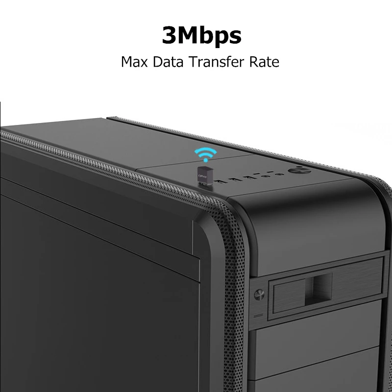 Адаптер Binful Bluetooth 4 0 USB 2 Беспроводной адаптер EDR с 3 Мбит/с для ноутбука планшета