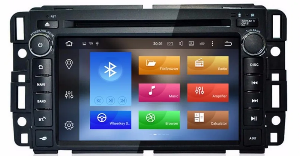 

2018 4G LTE 7"Android 9.0 Car DVD Player Stereo System FOR GMC Acadia 2009-2011GMC Denali 2007-2012 &GMC Yukon 2007-2012 3G OBD