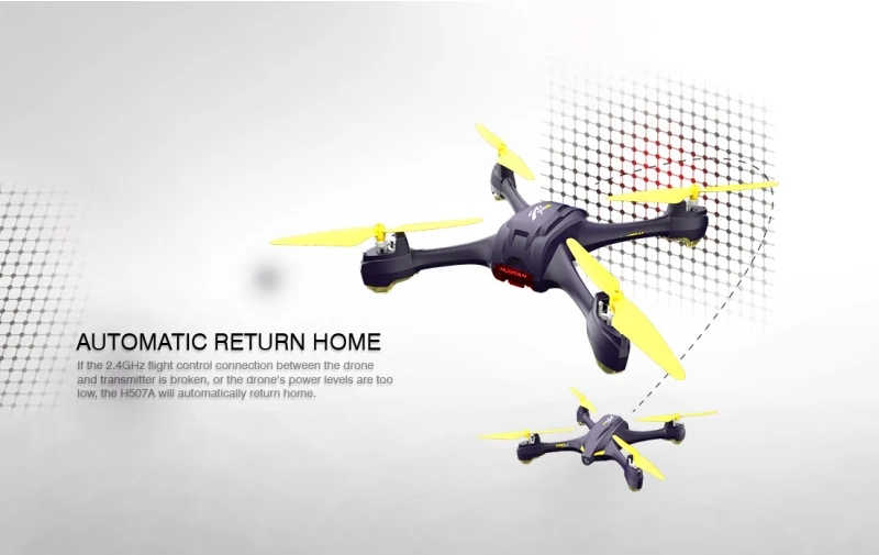 Hubsan H507A X4 Star Pro APP Driven Drone Wifi FPV 720P HD камера gps Waypoints RC Квадрокоптер вертолет видео в реальном времени RTF