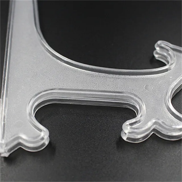 Plate Stands Plastic & 6 Pieces Asst Plate Stands Small Plastic Black