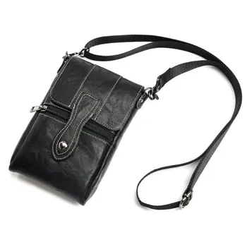

Holster Man Shoulder Belt Clip Mobile Phone Leather Case For BlackBerry Aurora,UMi Z/Rome X/Max/Super/Plus E,Bluboo Maya/Dual