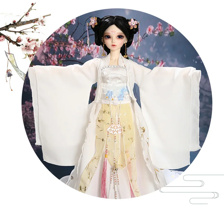 Free Shipping Fairyland Minifee Chloe BJD MSD Doll 1/4 Fullset Option Fashion Cuddly Dolls Resin Figure Toys Gift for Eyes luod