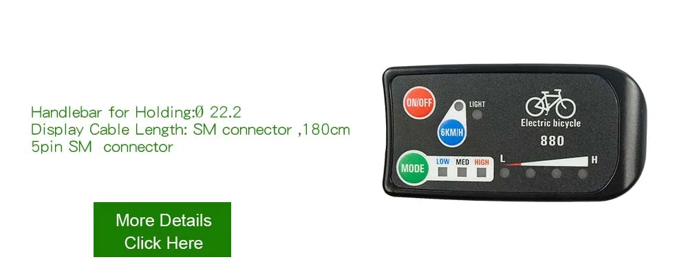 Sale 36V48V 250W 350W 14A Controller LED880 Display Meter PAS Set E-bike Conversion Kit  Hall Sensor 13
