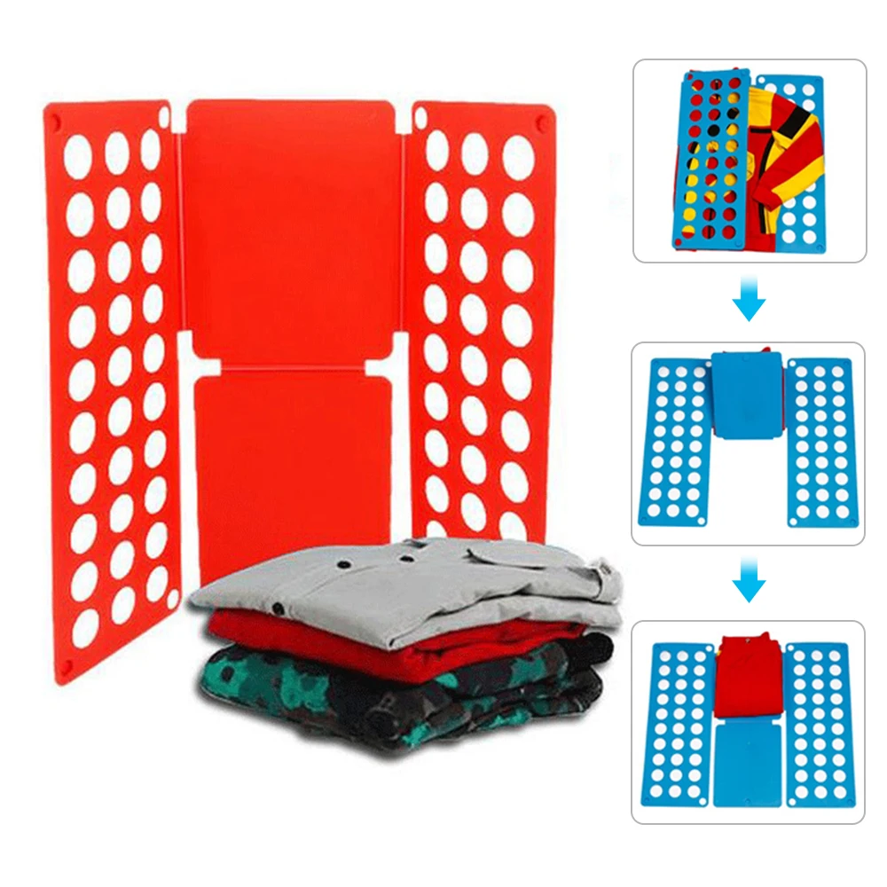CYSINCOS Clothes Folding Board T Shirts Folder Organizer Clothing