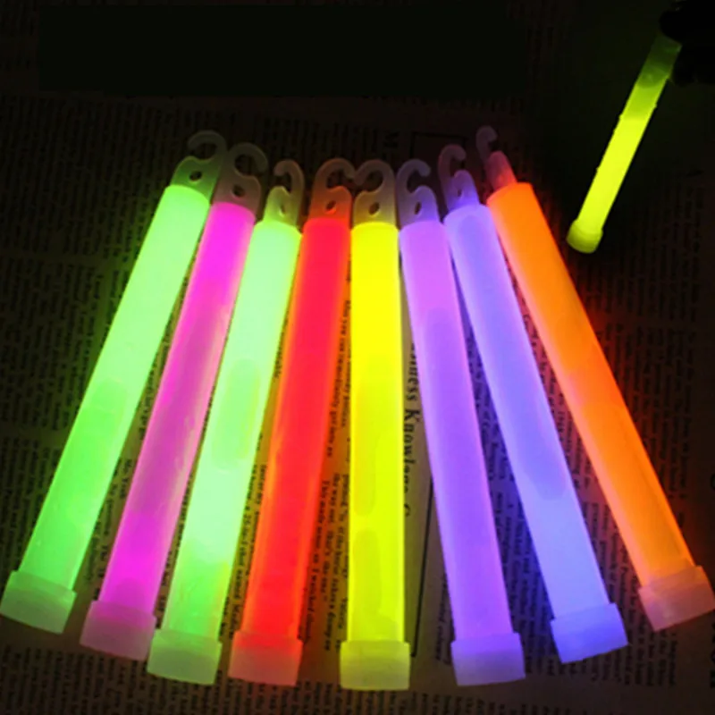 

6inch Concert Wilderness Glow Stick Fluorescent Multifunction Survival Camping Emergency Lights Glowtick