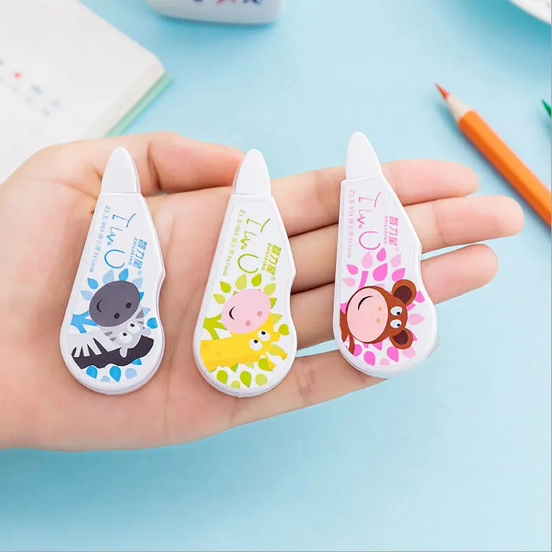 

1 x Creative cartoon Animal Correction tape Kawaii school supplies office supplies shuttle fish students stationery
