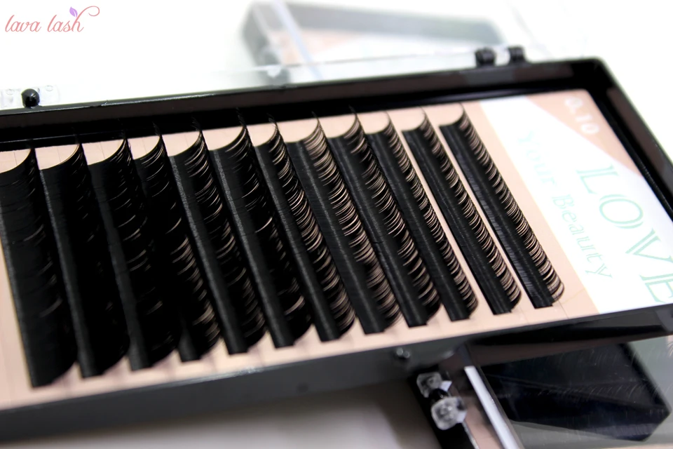 black eyelash extensions with wholesale price