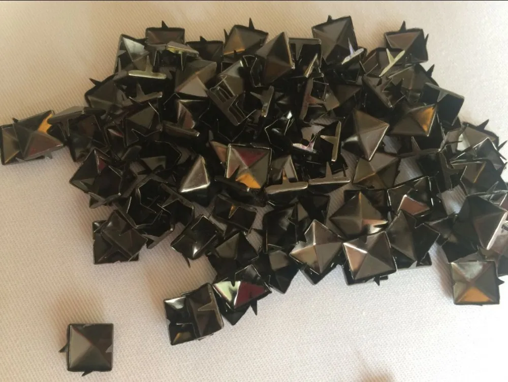 Черный цвет квадратной формы Вьет для сумки украшения одежды