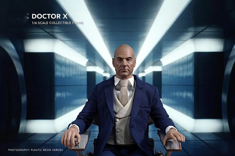 Коллекционная полноразмерная экшн фигурка 1/6 профессор X Чарльз Ксавье доктор