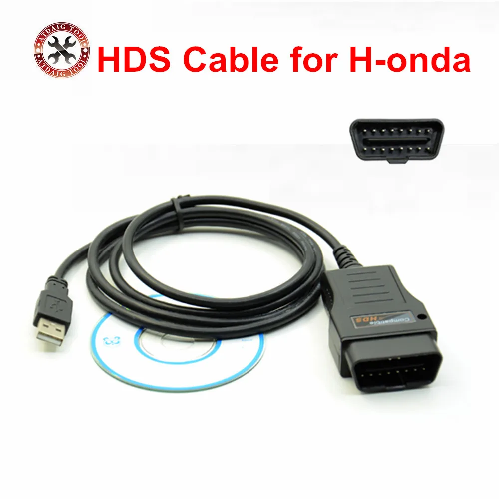 Новинка Xhorse HDS кабель для Honda OBD2 диагностический кабель с несколькими langauge