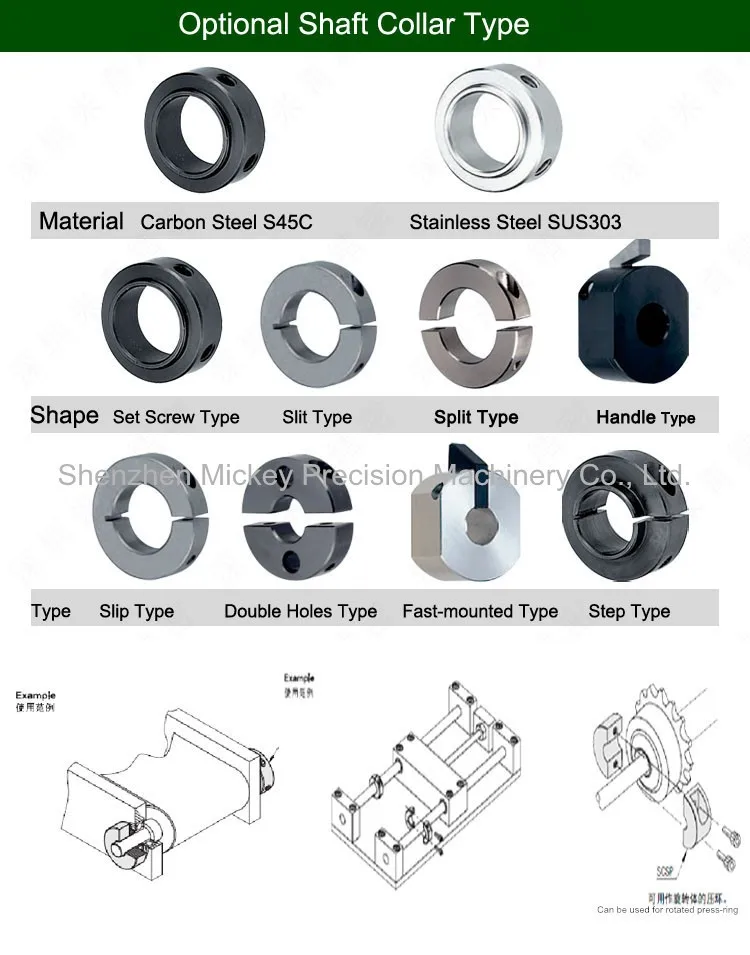

Set Drill Bit Shaft Depth Stop Collars Ring Positioner Set SSCS10-6