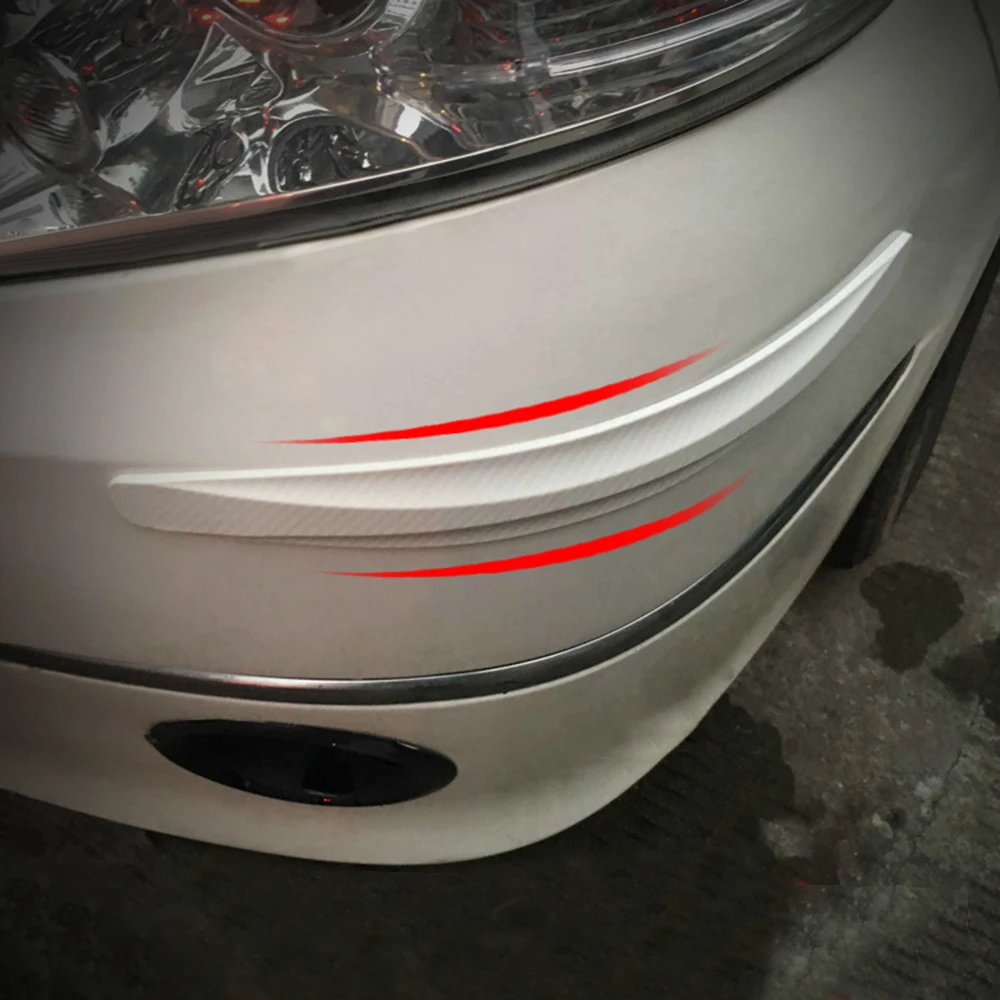 Buy 2Pcs Car Front Bumper Protector Scratch Sticker