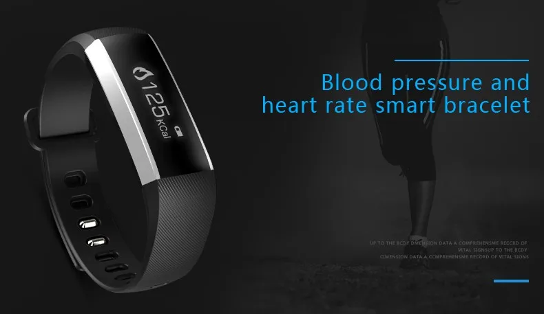 Smart Sport Bracelet Watch Fitness Tracker Smartband Monitoring Wristband Heart Rate Monitor Smart Band