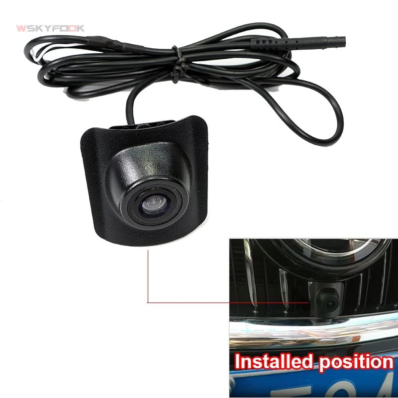 NIght Vision 600L CCD HD Car Front Logo Grid Camera For