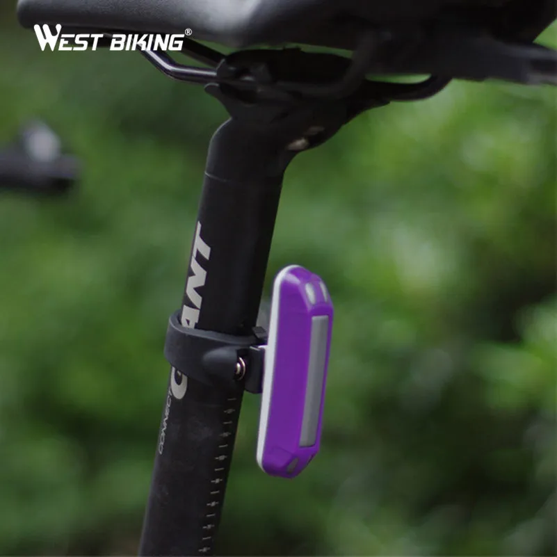 Best USB Перезаряжаемые велосипед хвост Предупреждение свет MTB дороги Велоспорт свет