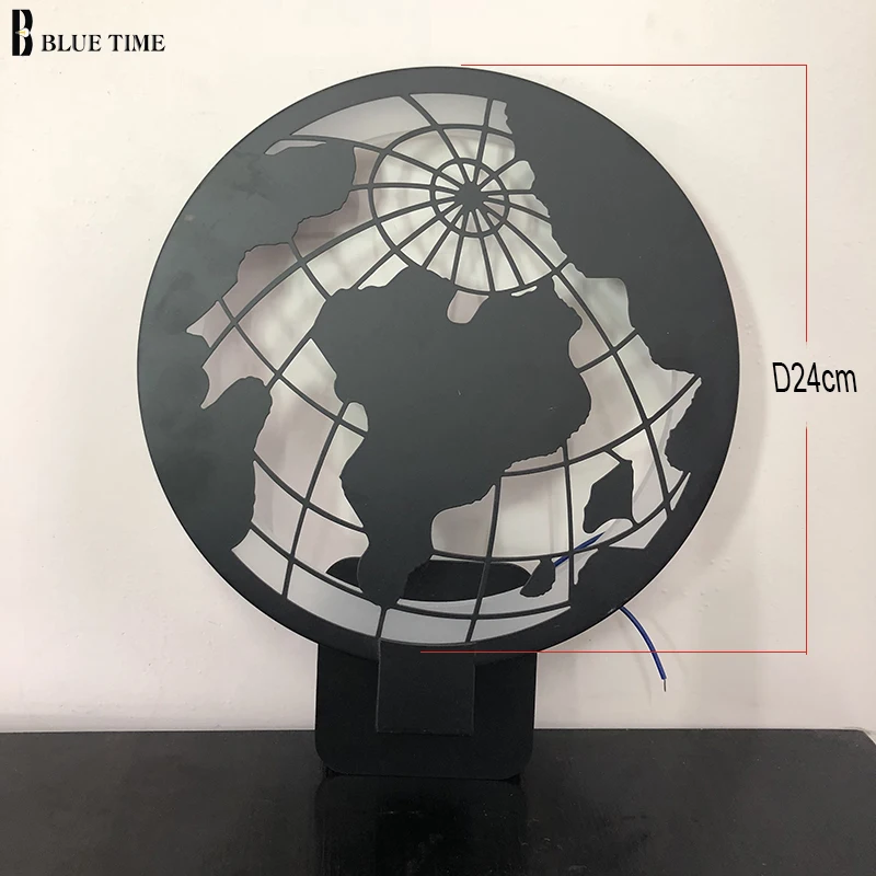 D24CM 12 Вт креативный современный светодиодный настенный светильник для гостиной, спальни, прикроватной комнаты, ванной комнаты, бра, настенный светильник, настенные светильники