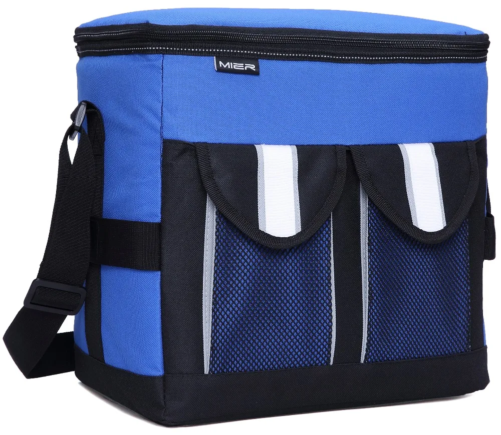 MIER 30Cans Collapsible Soft Cooler Bag Insulated Picnic Lunch Bag for