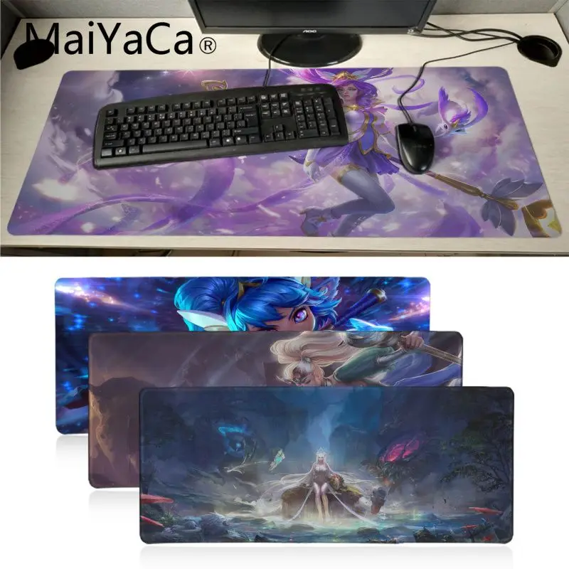 Maiyaca Star Guardian Janna красивый коврик для мышки в стиле аниме игровой мыши геймер с