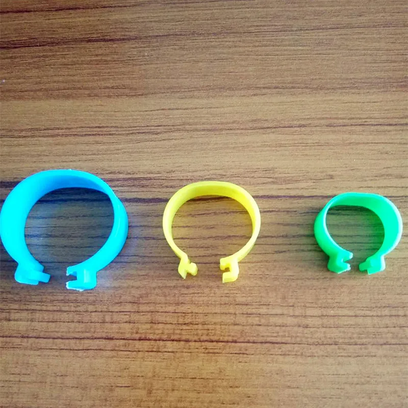 

100 pcs No Words Poultry Foot Ring Bird Pigeon Chicken Signage 16mm Inner Diameter Carrying Mark Ring Farm Animal Carriers