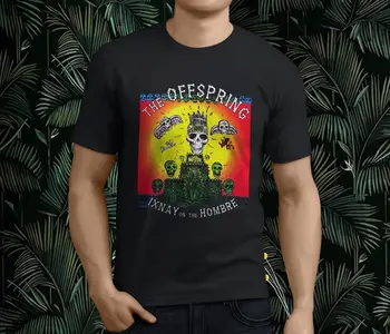 

New THE OFFSPRING Ixnay on The Hombre Rock Band Men's Black T-Shirt S-3XL New T Shirt Men Fashion T Shirts top tee
