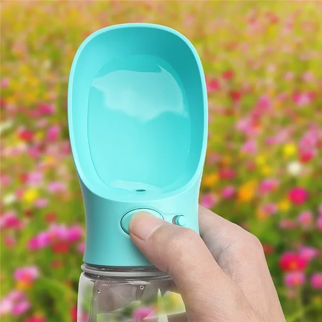 350/550ML przenośna butelka wody dla psa dla małych i dużych psów podróż Puppy Cat miska do picia buldog dozownik do wody podajnik 4