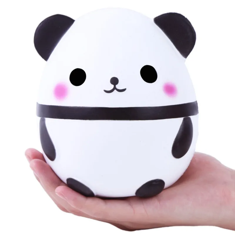 

Cute Panda Kawaii Cream Scented Squishies Very Slow Rising Kids Toys Doll Gift Fun Collection Stress Relief Toy Hop Props