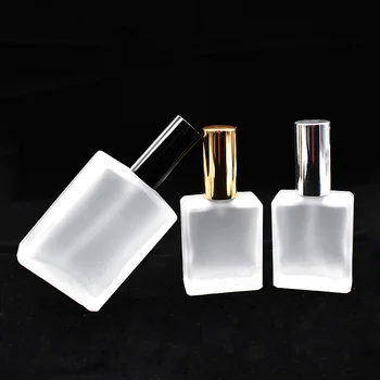 

H&D 1pc 15/50/100ml Empty Refillable Portable Perfume Bottle &Traveler Glass Spray Atomizer Transparent Frosted Perfume Bottles