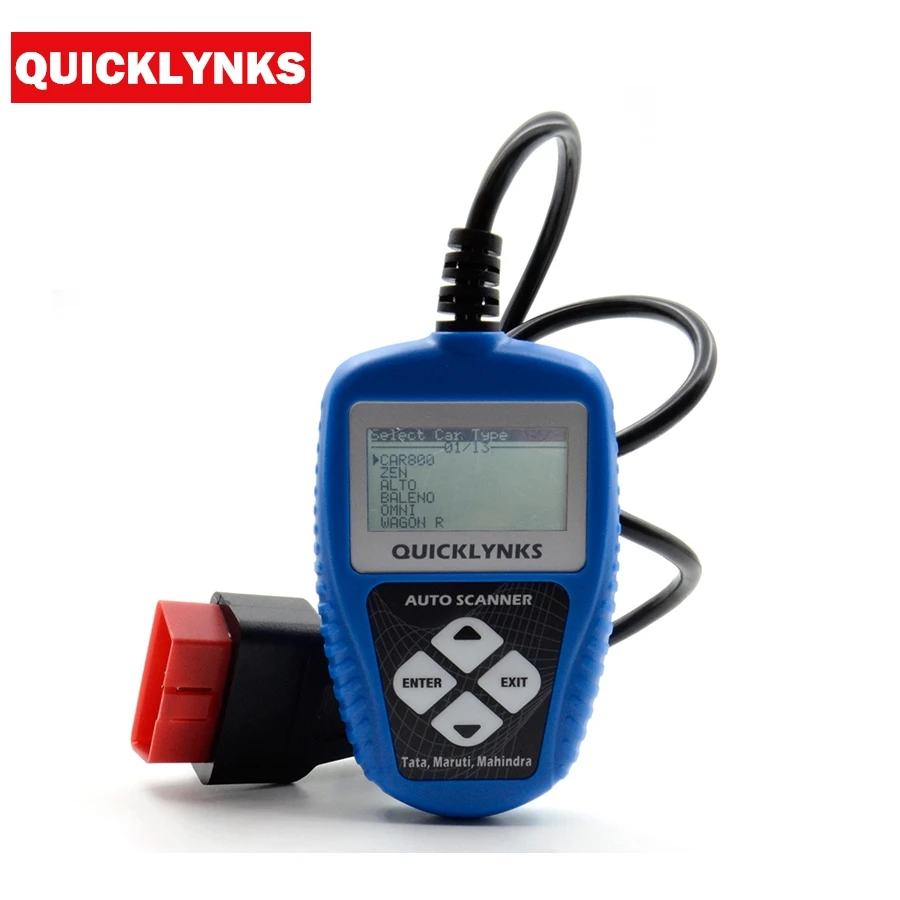 2017 Hot Auto Scanner For Indian Cars QUICKLYNKS T65 Obd2 For TATA