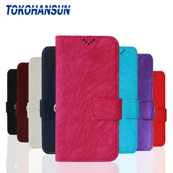 

TOKOHANSUN Universal Case For Ritzviva S500C For OnePlus 5 For Lanix Ilium X520 Cases Flip Wallet Phone PU Leather Cover Stand