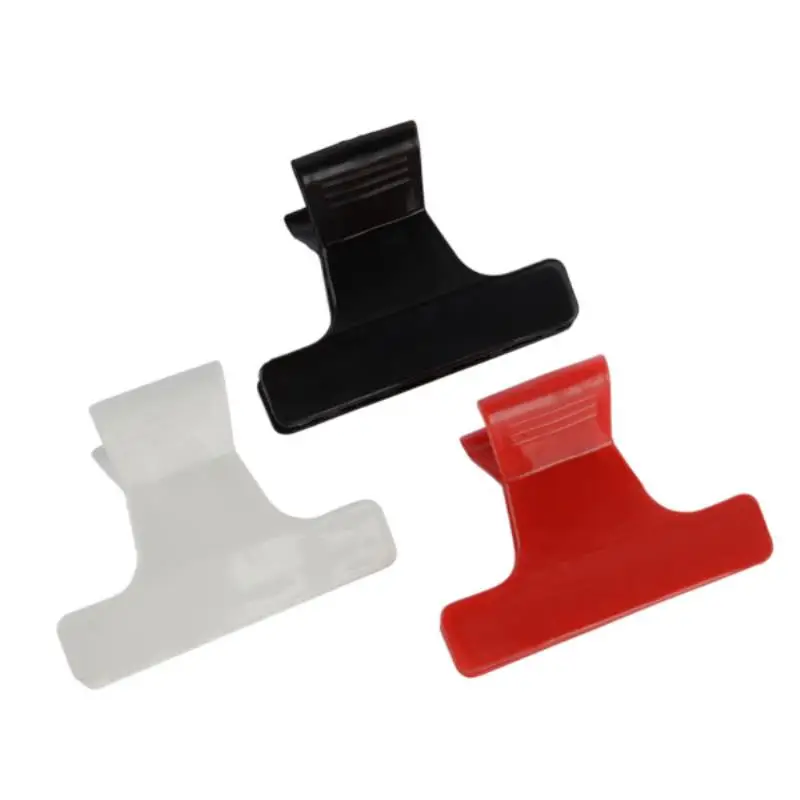 Mayitr 6Pcs Salon Hairdressing Salon Claw Clips 3 Colors High Quality ABS Plastic Sectioning Clip for Styling Tools