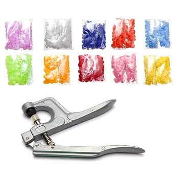 

LIXF-500x KAM Snaps Press Pliers Resin Stud Button Fastener Setter Tool Kit