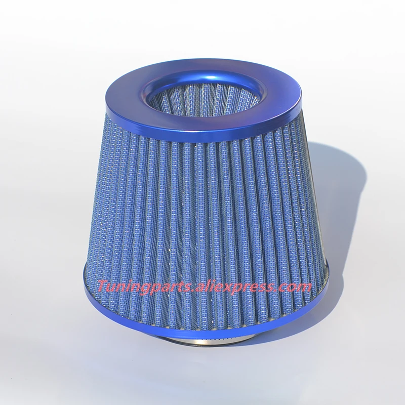 Универсальный автомобильный воздушный фильтр 3 дюймов свежий Холодный Воздушный фильтр для двигателя