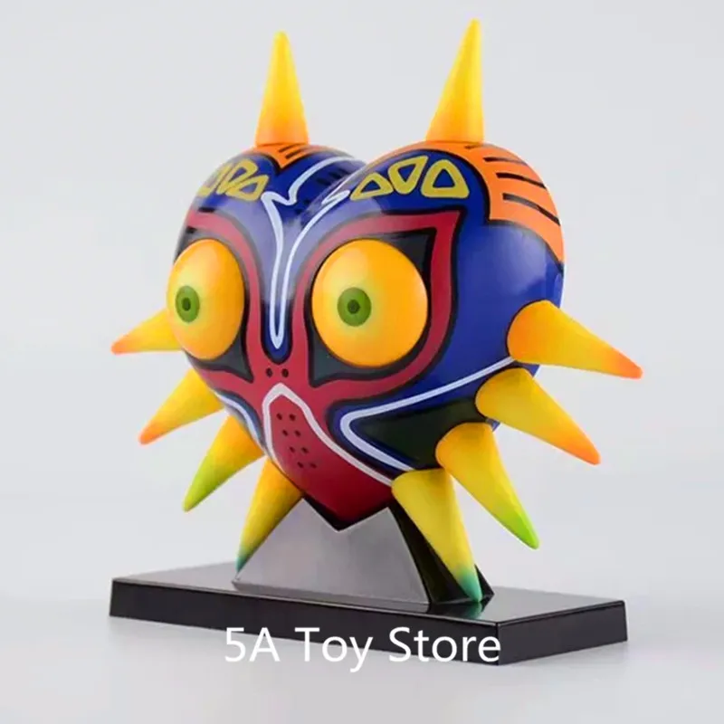 

The Legend of Zelda Majora's Mask LED Lighting Majoras Mask Actions Figure PVC Decoration Figure Home Collection Model Toys 12CM