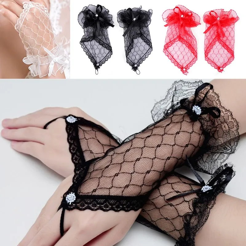 1-Pair-Bride-Party-Gloves-Fingerless-Sexy-Lace-Short-Bow-Gloves-Women-Sexy-Lace-Wrist-Fingerless
