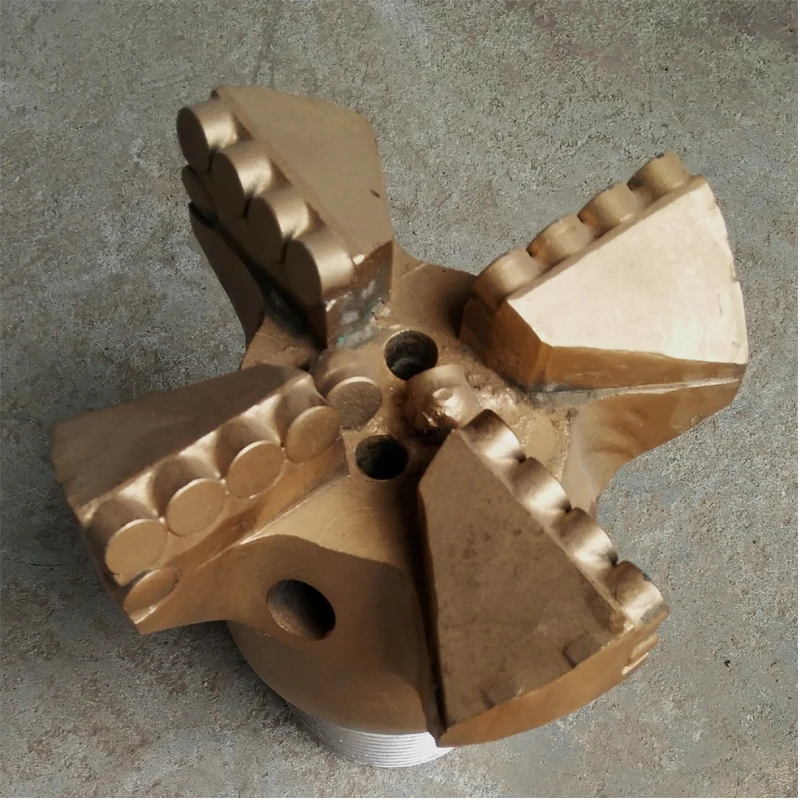 

Factory Outlet 151mm 4 wing drag bits,PDC drag bit for mining drilling,water well drilling bit