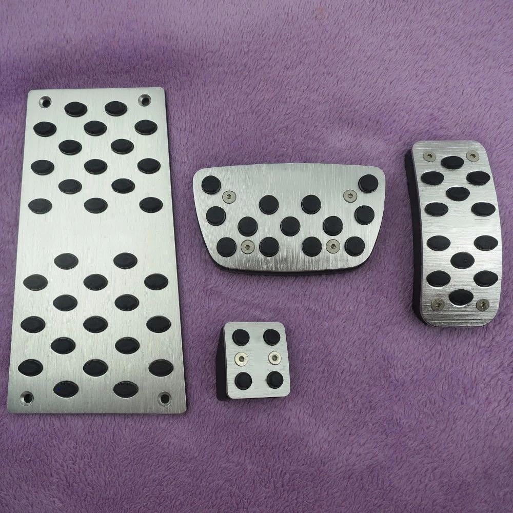 

DEE Car Accessory For Toyota Highlander New Camry AT Auto Accelerator Brake Footrest Pedal Pedales Stickers Styling Plates Pad