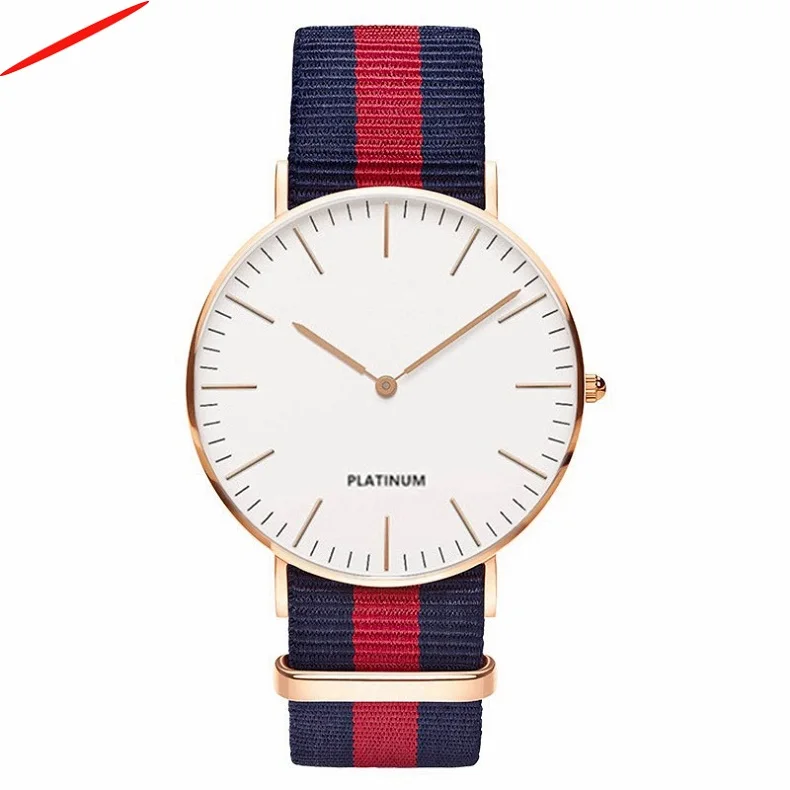 2019 модные повседневные кварцевые часы Многоцветный нейлоновый ремешок часы простые дизайнерские женские мужские часы Orologio reloj hombre часы