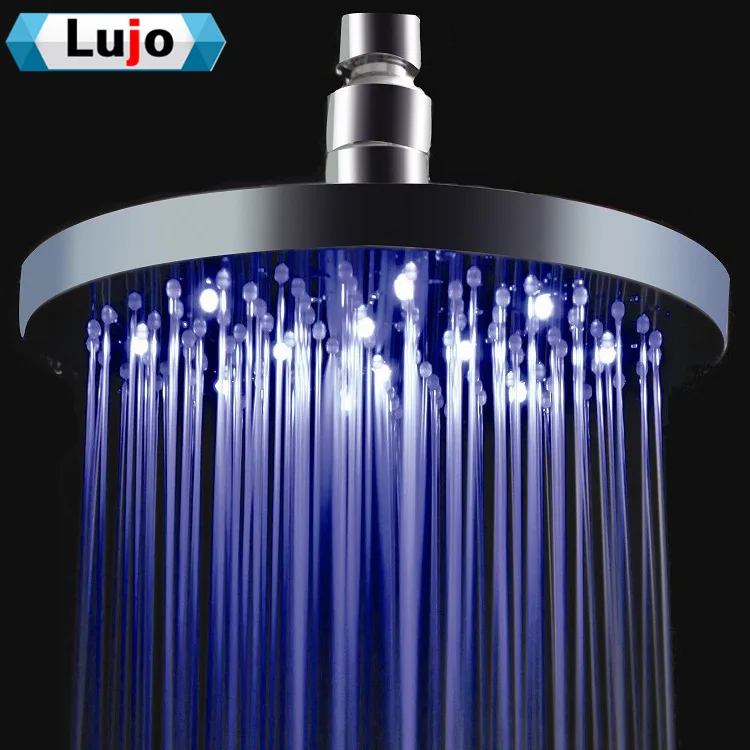 

LED ABS plastic circular top spray shower nozzle shower Shower BD086