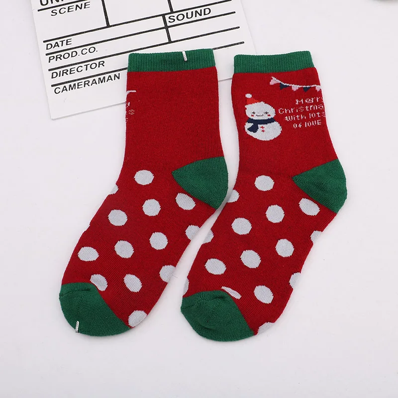 Новые рождественские носки утолщенные женские носки - Цвет: Темно-серый