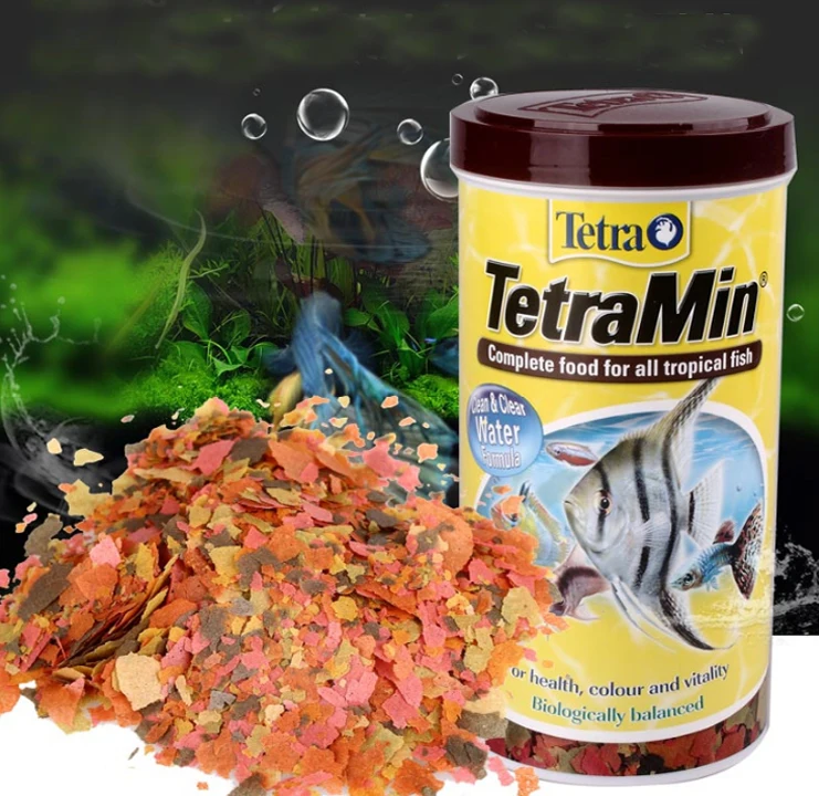 

Germany Tetra Min TetraMin Food Complete Food for All Tropical Fish Fish Food Feeder Aquarium