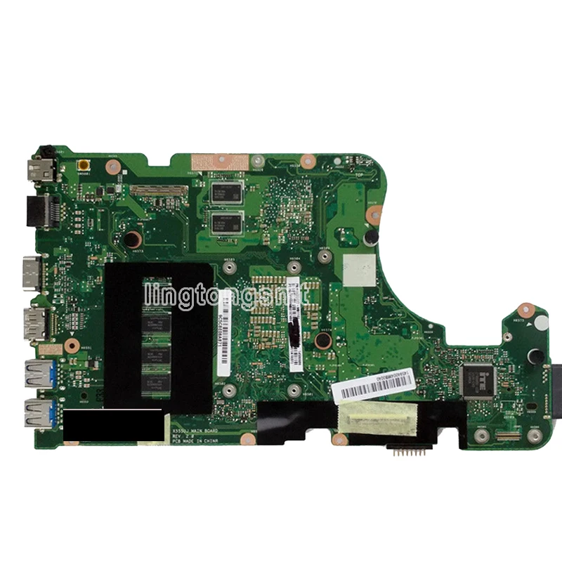 X555UJ محمول اللوحة الأم ل ASUS ل ASUS X555UJ X555UF F555U X555UB X555UQ X555U اختبار اللوحة الأصلية 4G RAM I7-6500U