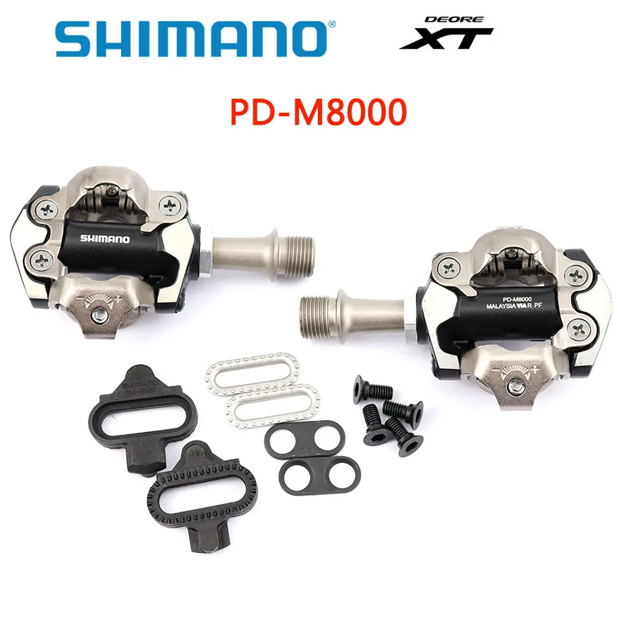 Shimano DEORE XT PD M8000 педаль с самоблокирующимся SPD педали коробка MTB компоненты