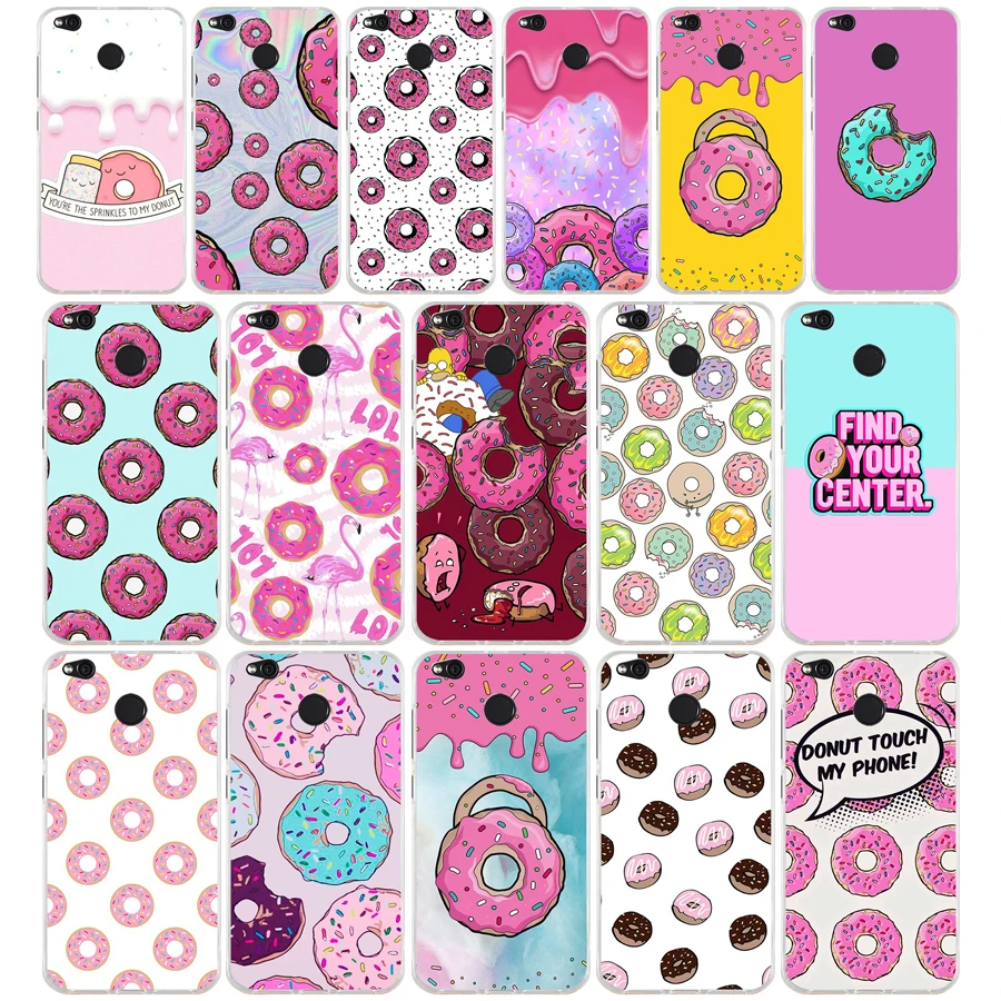 

46 ZX donut wonderland TPU Soft Silicone Phone Case for Xiaomi Redmi 4X 4A 5A 6A 6 Note 5a pro mi a1 8 lite Cover