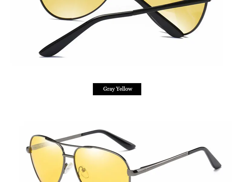 Водительские очки, поляризованные, ночное видение, желтые очки для мужчин, для вождения, рыбалка, путешествия, поляризованные солнцезащитные очки, мужские очки