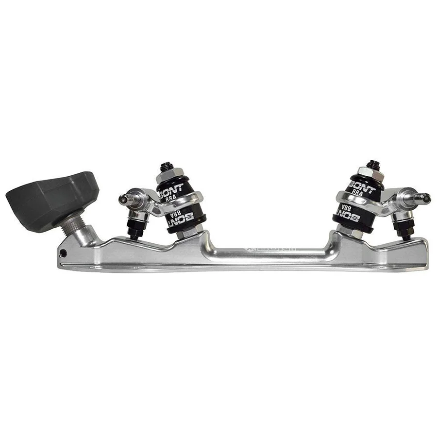 100% الأصلي بونت أثينا الألومنيوم الأسطوانة تزلج لوحة مزدوجة خط Patines قاعدة