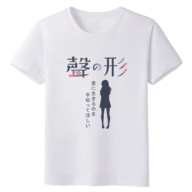 MGFHOME аниме Koe no Katachi A тихий голос ishida shouya Shouko Nishimiya Топы Футболка для косплея форма