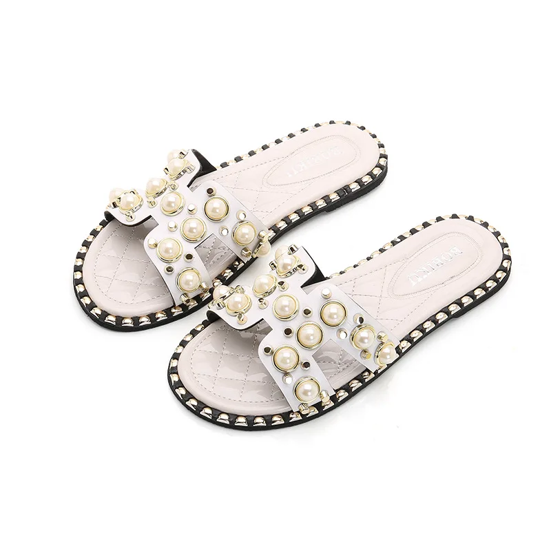 

Kids Girls Pearl Sandals Summer Children Shoes Soft Leather Princess Tollder Baby Girls Shoes size 28-39 B54