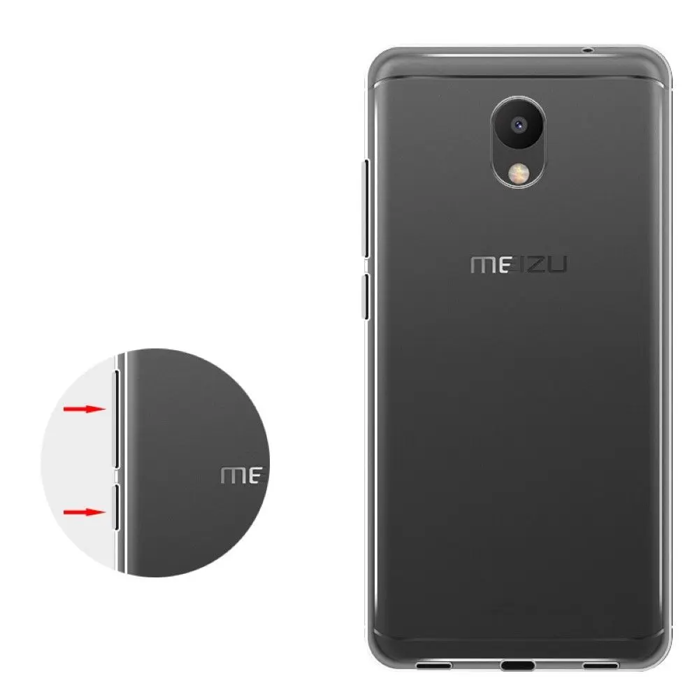 Мягкий чехол для Meizu C9 M9C Pro мягкий прозрачный из ТПУ meizu X8 A5 M5C M5 Note 5 M5S M3 M6 M6T